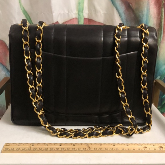 Chanel jumbo Vertical flap bag rich Lamb leather - Picture 3 of 11